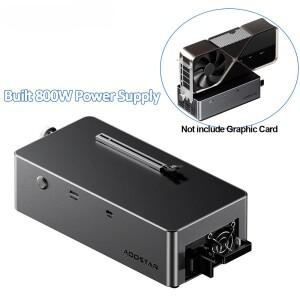 AOOSTAR AG02/AG01 EGPU 도크 (OCulink/USB4 포트 포함) - 노트북용 PCIe 4.0 x4 고속 외장 그래픽 카드 (