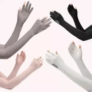 등산쿨토시 자외선 여성용 골프 운전토시 팔토시 차단 쿨토시 OP 손가락