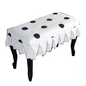 일러스트 캐릭터 피아노 의자 커버