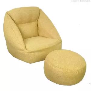 1인 만들어진 커버 액세서리 단품 공기로 에어빈백 소파 연그레이