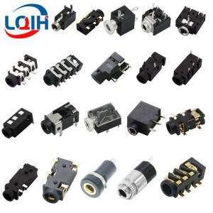 10PCS 2.5 3.5MM 헤드폰 잭 오디오 비디오 여성 듀얼 채널 스테레오 소켓 솔더 패널 마운트 PJ-210B PJ-392