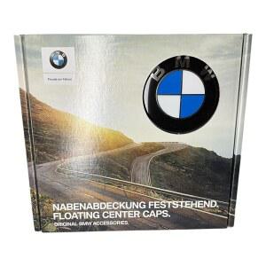 BMW 36122455269 플로팅 센터 캡, 5x120 볼트 패턴 65mm 라운델(4개 세트)로 모든 오리지널 합금 휠과 호환 가능