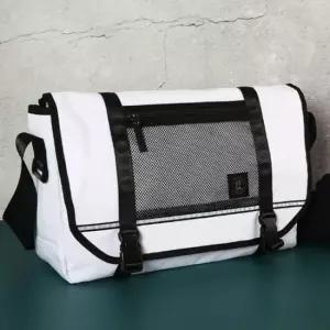 [패션] 캐주얼 메신저백 학생 데일리 중학생 가방 화이트