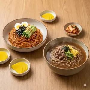 보리현미국수 메밀현미국수 400g 곡물면 밀가루 0