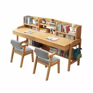 쌍둥이책상 사무실 학원 부부 데스크탑 더블 2인용 커플