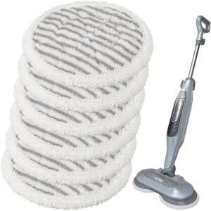 KVLZ 스팀 청소기 걸레 스크럽 S7001TGT 호환되는 S7000 6 교체용 pa S7000과 소모품 S7001 패드AMZ 샤크 물 하드 패드용 샤크용 시리즈 올인원 플로어