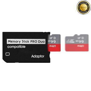 Sony PSP1000 2000 게임 액세서리 용 PSP SD 카드 변환기 MS 메모리 스틱 프로 듀오 어댑터 리더기