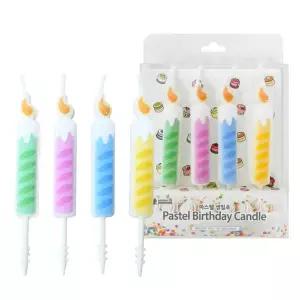 파스텔 생일 초 4입