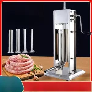 수제 소시지 스터퍼 소세지 주입기 7l 충진기 주방 가정용 자동 순대