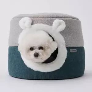 [반려] 고양이 하우스 쿠션 방석 강아지 원통 1P 숨숨집 침대