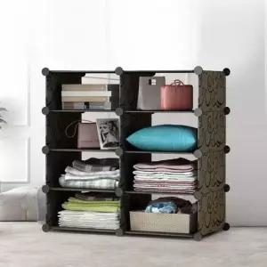 [JED] 조립 정리수납장 선반 DIY 하우스룸 진열 75x75cm