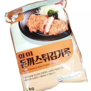 화미 돈까스 튀김 가루 1kg 15개 튀김가루