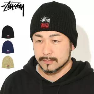 스투시 일본 STUSSY 니트 모자 Built Tough Skullcap stussy beanie 비니 모자 니트 캡 남성 1321238 USA