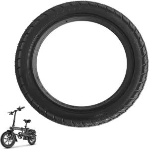 14x2.125 자전거 솔리드 타이어 튜브리스 14인치 전기 천공 방지 안티 스키드 내마모성