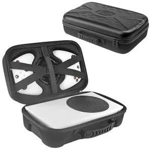 Xbox Series S 게임 콘솔 및 무선 컨트롤러 액세서리 보호 커버 보관 여행 가방용 핀슨 하드 캐리 케이스