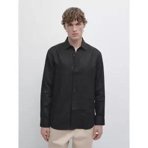 마시모두띠 남성 100% 린넨 슬림핏 셔츠 01926260800