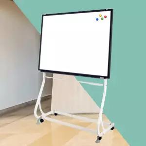 법랑칠판 자석보드 S 이동식 화이트보드 120x240 블랙