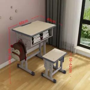 초등학교 책상 의자 학원용 학생 높이조절 책걸상 나무 채걸상 데스크 세트