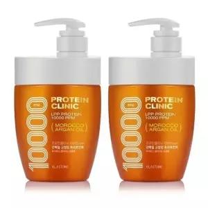 (손상케어)엘라스틴 프로틴클리닉 고영양 트리트먼트700ml 2개