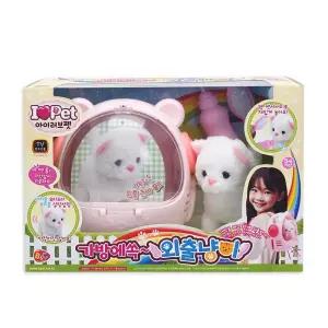 쏙 외출냥이 아이러브펫 작동 동물인형 가방에