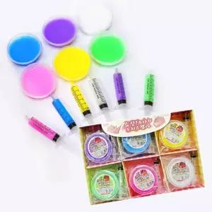 쇼킹 주사기 치즈젤리 슬라임 1000 12입