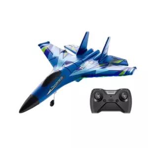 RC비행기 조종 블루 무선조종 전투기 단일상품 무선