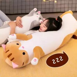 고양이 롱 70cm 쿠션