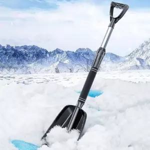휴대 접이식 눈삽 제설삽 1개/오물청소/위생/다용도/군부대/제설/농가/축사/공사장/다목적/눈치우기/청소
