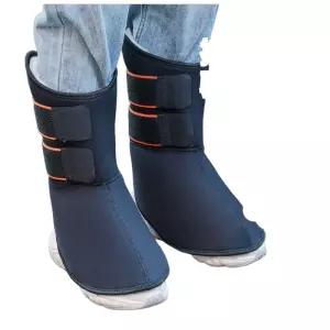 오토바이발목 겨울용 보호대 부츠 방수 /패브릭+벨벳 겨울