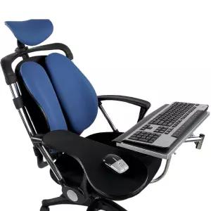 의자 고정식 키보드 마우스 거치대 트레이 브래킷