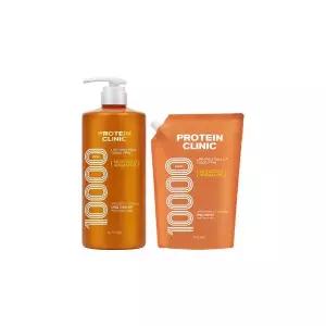 엘라스틴 프로틴클리닉 고영양 샴푸 용기 1000ml +리필 900ml 974012