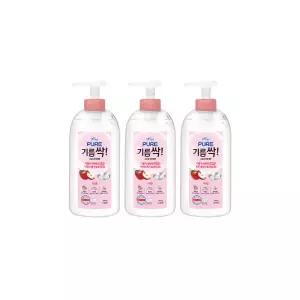 피죤 퓨어 기름싹 주방세제 700ml 3개 사과향 974184