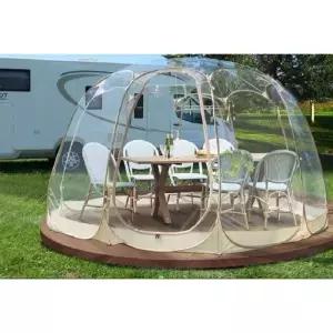 투명 텐트 야외 감성 돔텐트 플라스틱 옥상 원터치 대기실