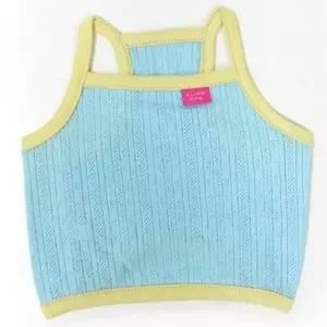 [반려] 나시 애견 1P 강아지여름옷 니트 반려견 블루 소다