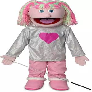 25인치 키미 핑크 걸 전신 복화술 스타일 인형