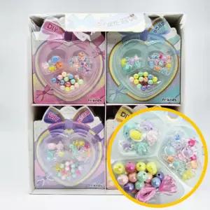 DIY 비즈공예 24개입 1박스 비즈공예재료 DIY 악세서리 스트랩 만들기