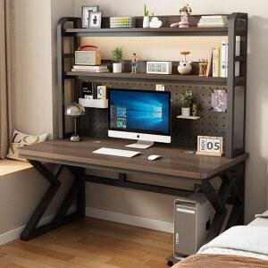 1인용컴퓨터책상 게이밍 서재 데스크 타공판 원룸 게임용 이동식 컴퓨터책상 작업 1인용