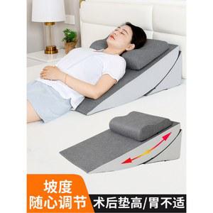 침대등받이쿠션 삼각 쇼파 허리 배게 가능 베개 쿠션 등쿠션 식 핸드폰수납포켓