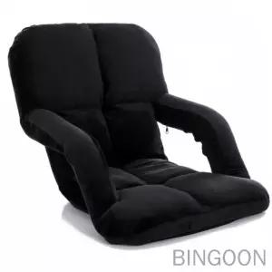 빈군 접이식 미니 좌식 소파 블랙 거실 1인용좌식의자 폴딩체어