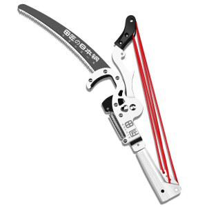 일제 고지톱 장대 과수원 전지 전원 신형 플러그인 접이식 배터리 장대가위 쇠톱 가지치기