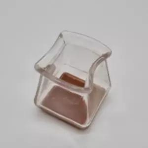 실리콘의자다리캡 투명의자발캡긁힘방지 실리콘 의자다리커버 사각소4p