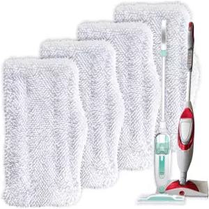 상어 스팀 걸레 SK 시리즈 및 S 터보 극세사 4팩 패드 - 교체