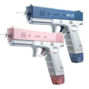 UB 전동 워터건 물총 글록형 충전식 자동연사 대용량 물놀이 워터밤