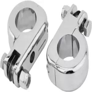 다센 1-1/4인치 고속도로 바 클램프 키트 풋레스트 프론트 엔진 가드 마운팅 할리 투어링 로드 킹 스트리트