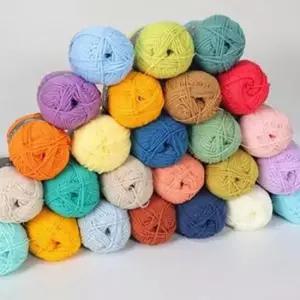 뜨개질실 밀키 코튼 뜨개실