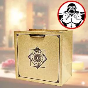 튼튼 쇼핑가방 크라 전통도시락 27 17 26cm 1묶음100장