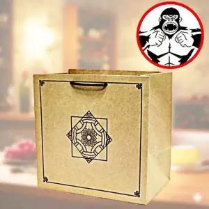 튼튼 쇼핑가방 크라 전통 도시락 30 23 27cm 1묶음50장