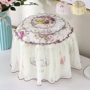 다용도 밥통 커버 에어프라이어 덮개 레이스 가리개