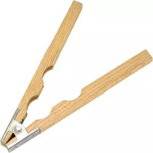 타우리쉬 우드 링 홀더 핸드 클램프 주얼리 제작용 8인치 나무 연삭 핸들 금속 힌지 스프링이 있는 경량