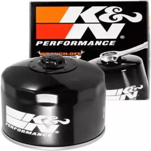 K N 오토바이 오일 필터 고성능 프리미엄 합성유 또는 일반 오일과 함께 사용하도록 설계 렌치 오프 너트